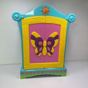 2004 Mattel Viacom Dora The Explorer Butterfly Wardrobe Kids Storage Organizer